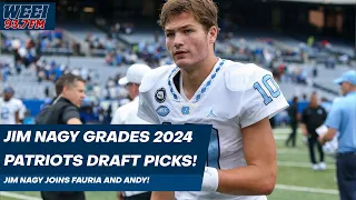 Jim Nagy grades the #Patriots 2024 draft picks! #nfl #nfldraft