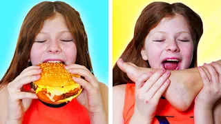 Cuando una Chica Está a Dieta || Situaciones Divertidas con Amigos Familiares Para Todos