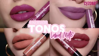 4 Nuevos Tonos Labial Mate Studio Look