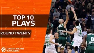 Top 10 Plays  - Turkish Airlines EuroLeague Regular Season Round 20