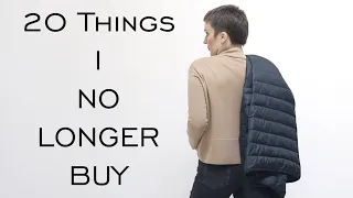 20 Things I NO LONGER BUY : Minimalist Wardrobe : Sustainable Fashion : Emily Wheatley
