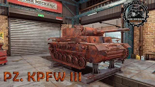 Restoration PzKpfw. III - Tank Mechanic Simulator