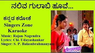 Naliva Gulabi hoove karaoke with lyrics