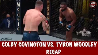 UFC Vegas 11: Colby Covington vs. Tyron Woodley Recap