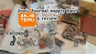 Huge craft supply haul & reviews / Everything you need to start junk journaling //