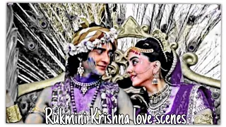 Rukmini Krishna all love scenes💖