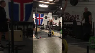 Sara Sigmundsdottir in CrossFit Open Workout 20.4