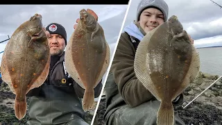 Plaice Fishing in Mostyn | North Wales with @adbfishing NEW PB! SEA FISHING UK