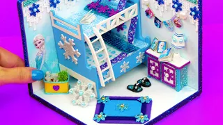 DIY Miniature Doll Bedroom for Disney Frozen Elsa #2