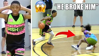 ANKLE BREAKER OF THE YEAR?! Darrius Hawkins DESTROYED Kids at MSHTV Camp!