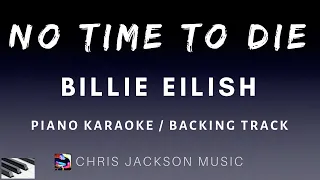 Billie Eilish - No Time To Die - Piano Karaoke / Backing Track