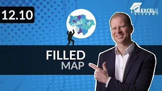 12.10. Filled map | Excel pivot tables COURSE