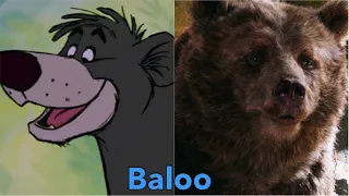 Baloo - Movie Evolution (1967 - 2016) The Jungle Book