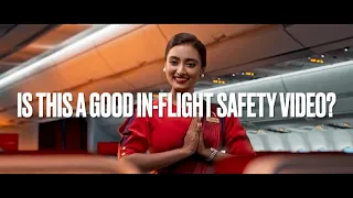 Critiquing Air India's new in-flight safety video. Amazing video but does it get the message across?