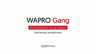 WAPRO Gang - Deklaracje podatkowe