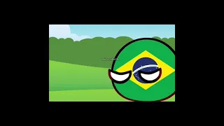 YOU ARE GOING TO BRAZIL #shorts #countryball
