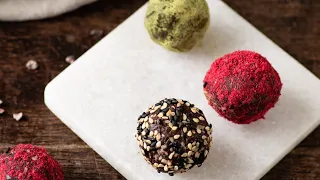 Energy Balls mit Datteln in 5 Minuten – Gesunde Energiebomben