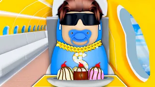 Growing Up A TRILLIONAIRE! (A Roblox Movie)