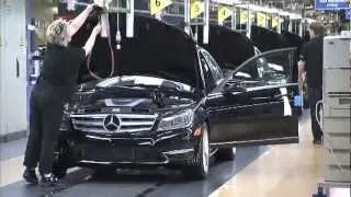 Mercedes-Benz C-Class Saloon Production Sindelfingen