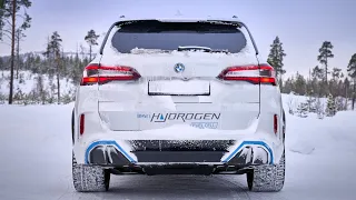 2022 BMW iX5 Hydrogen G05 in der Wintererprobung