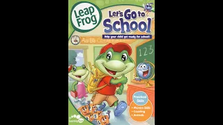 Opening to LeapFrog: Let's Go To School 2009 DVD