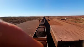 Roy Hill WA loading the trains with iron ore