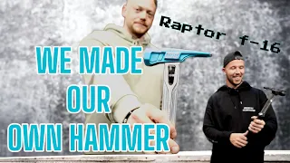 KINETIC CUSTOMS F-16 Raptor hammer and how its made!