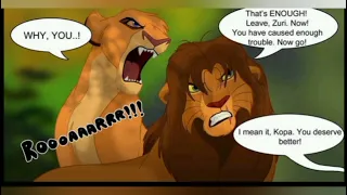 lion king comic: caught red handed comic. by: kingsimba_art on DA #lionkingcomic