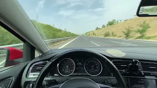 Golf 7.5 1.0 Tsi 50-190 Kmh Uphill Acceleration ( Rampada Hızlanma )