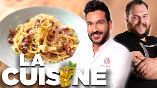 MASTERCLASS AVEC DENNY IMBROISI ! FAIRE VOS PÂTES MAISON, LA VRAIE ET FACILE CARBONARA, LE TIRAMISU