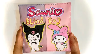 MELODY and KUROMI Blind Bags paper 💖ASMR | Paper sanrio | blind bag paper
