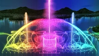 long li Lotus Park magic dancing  laser  music water fountain show by seafountain