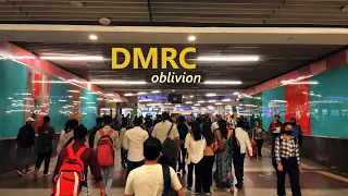 Lost in Oblivion: A Journey Through Delhi Metro | iPhone 12 Cinematic Experience