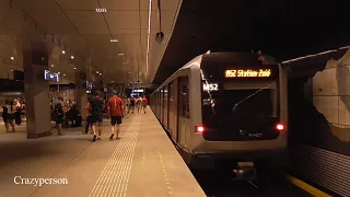 Twee Metro's Rokin Amsterdam, Noord Zuidlijn GVB Lijn 52