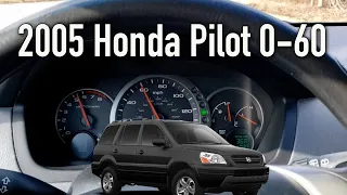 2005 Honda Pilot 0-60 VTEC Sound