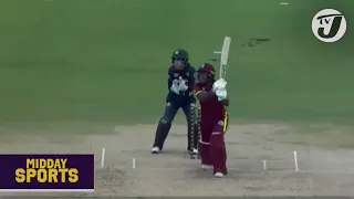 Windies Women Claims 1st Match in Series vs Pakistan | TVJ Midday Sports News