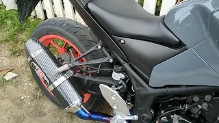 2021 Yamaha MT-03 Yoshimura R77 Full System Exhaust.