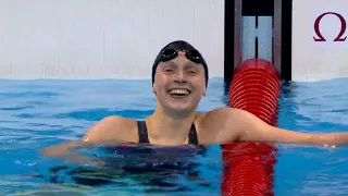 Katie Ledecky-Girl on fire.