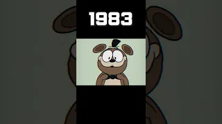 Evolution of Freddy Fazbear