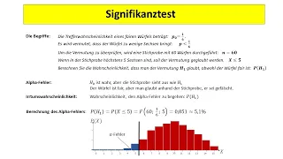 Was ist ein Signifikanztest?