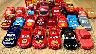 Looking for Lightning McQueen Cars: Lightning McQueen, Tow Mater, Doc Hudson, Chick Hicks, Cruz, Red