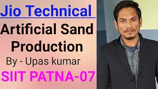 Artificial sand production