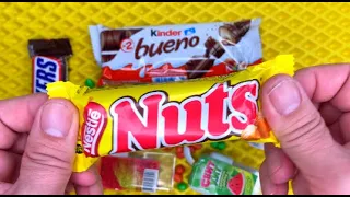 Some Lot's of candies |  Unpacking Lollipops  Kinder Bueno | Satisfying Video  ASMR | 25