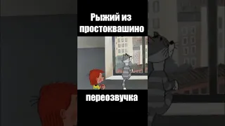 Рыжий из простоквашино переозвучка #shorts #shortsvideo #озвучка