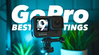 BEST GoPro HERO 9 Settings for Cinematic video & Vlogs