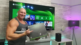 Xbox Series X unboxing & setup with LG CX OLED