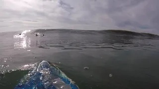 Glassy hollow pointbreak- 6ft Firing Waves - Surfing POV