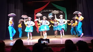 Bailando KALLAWAYA en la Casa de la Cultura 2023 - Ballet Folklórico Nueva Esperanza