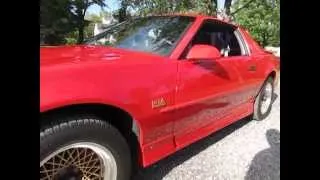 1988 Pontiac Trans Am GTA WS6 for sale 21,000 act. miles 810-691-2664