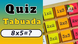 ✅QUIZ da TABUADA - Tabuada do 8 I Ouvindo e Aprendendo I Estação Quiz